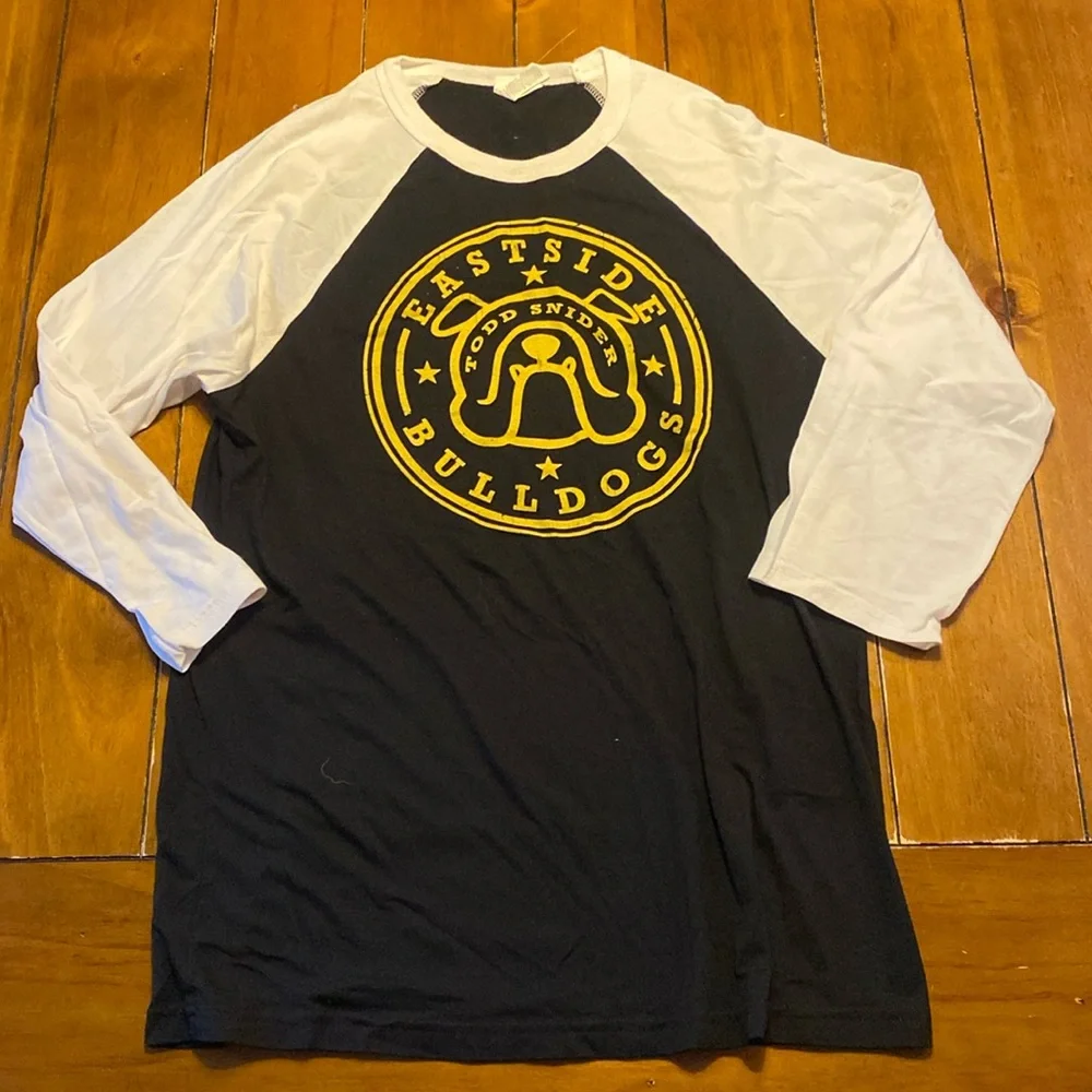 Musician Todd Snider 3/4 sleeve baseball tee. Never worn. Size medium. - Picture 1 of 4